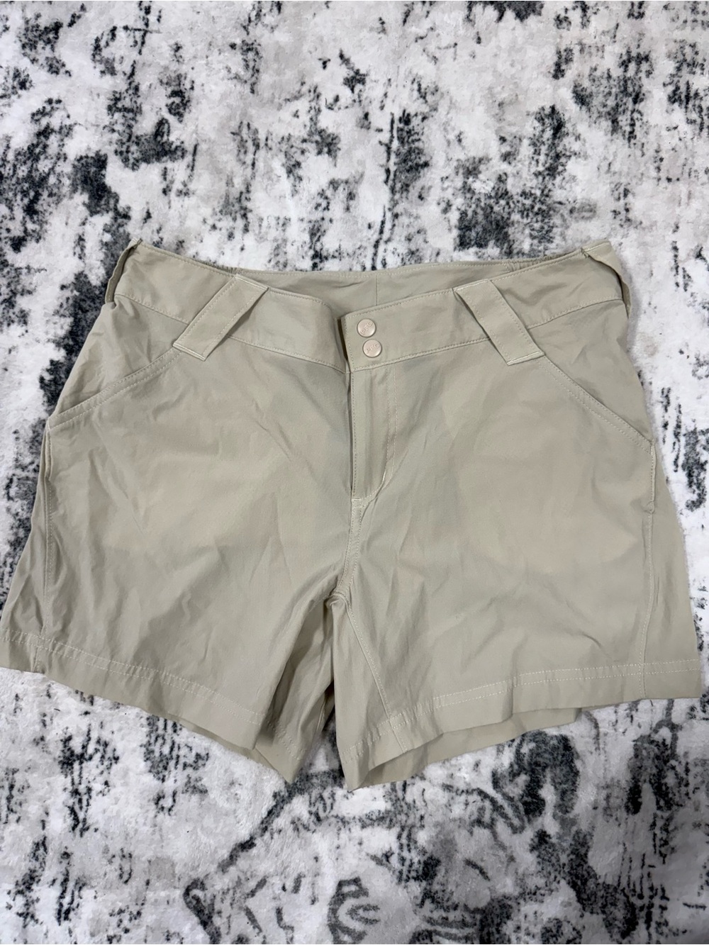 Columbia Women's Light Khaki Athletic Shorts